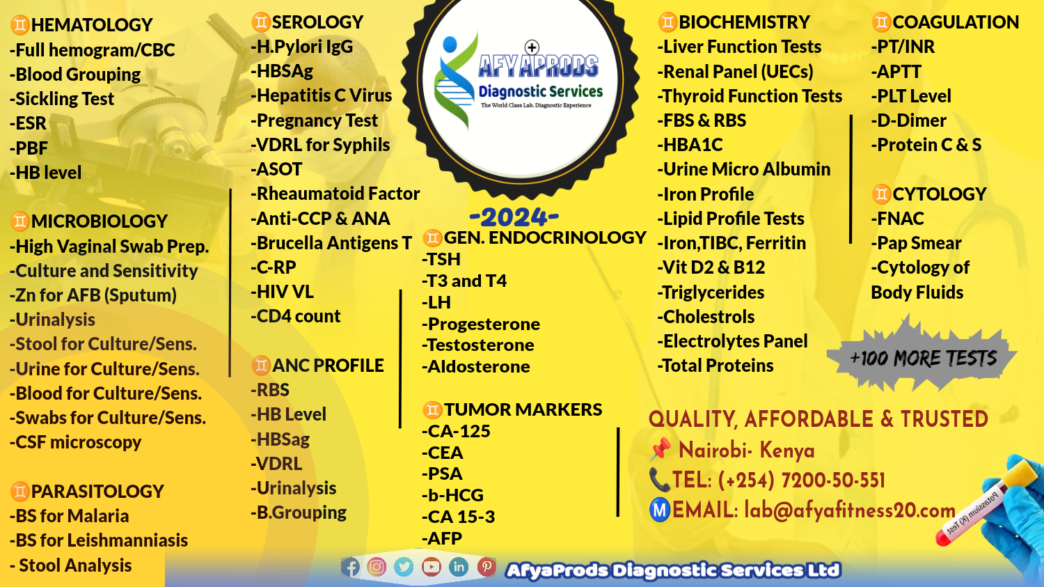    <u>  GET MEDICAL CHECK UP</u>